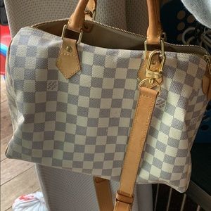 Used speedy azure bag. Still a lot of life and great shape